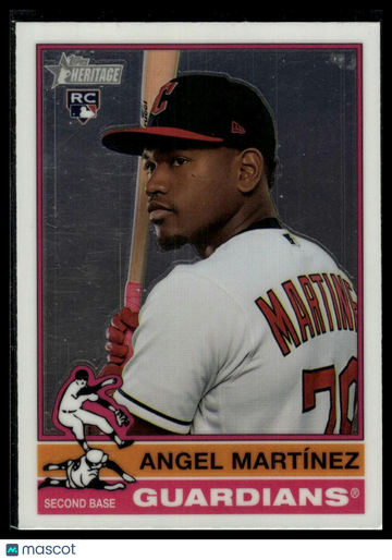 2025 Topps Heritage Angel Martínez #338 Chrome RC