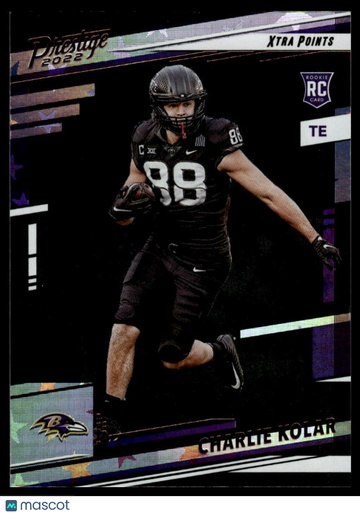 2022 Panini Prestige Charlie Kolar #382 Xtra Points Astral RC
