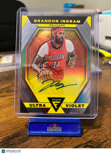 2022-23 Panini Flux Brandon Ingram #UVS-BIG Supernova Panini Authentic