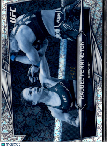2026 Topps Chrome UFC Raquel Pennington #103 Frozen