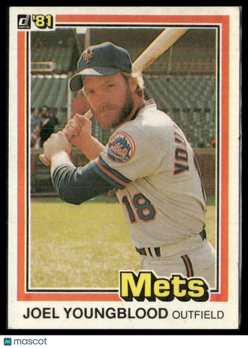 1981 Donruss Joel Youngblood #277