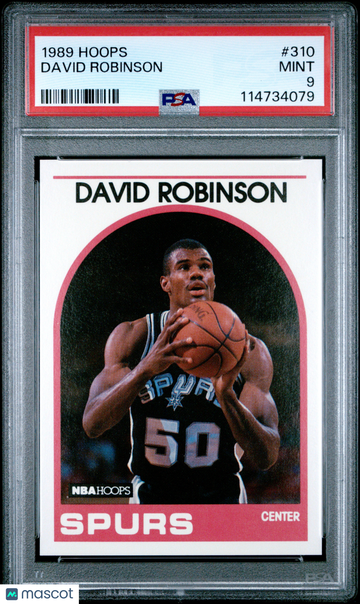 1989 David Robinson #310 PSA 9
