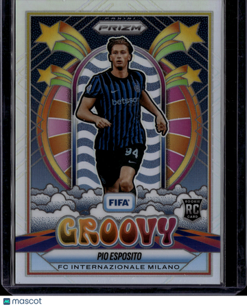 2025 Panini Prizm Groovy Pio Esposito #10 RC