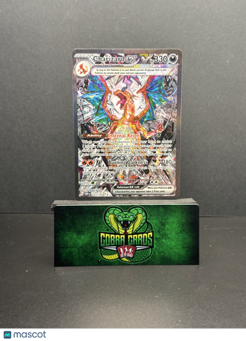 2023 Obsidian Flames Charizard EX Holo Secret Rare FA SAR #223/197
