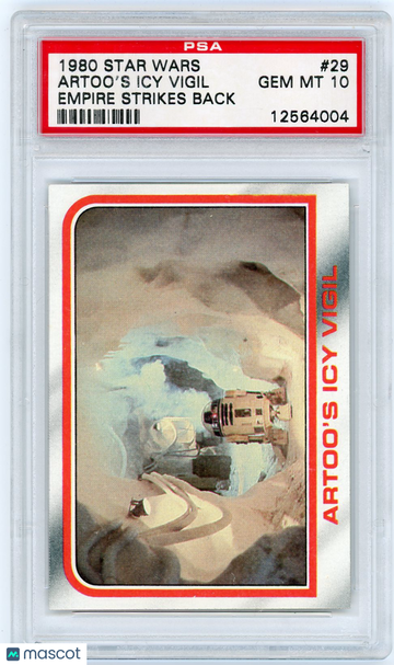 1980 Star Wars Empire Strikes Back Artoo's Icy Vigil #29 PSA 10