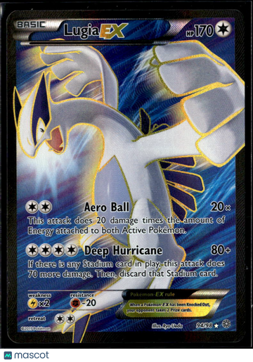2015 Ancient Origins Lugia EX Holo Rare FA #94/98