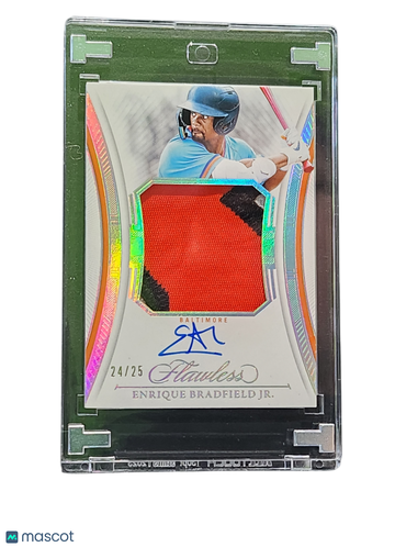 2025 Panini Flawless Baseball Enrique Bradfield Jr. #FPA-EBJ /25