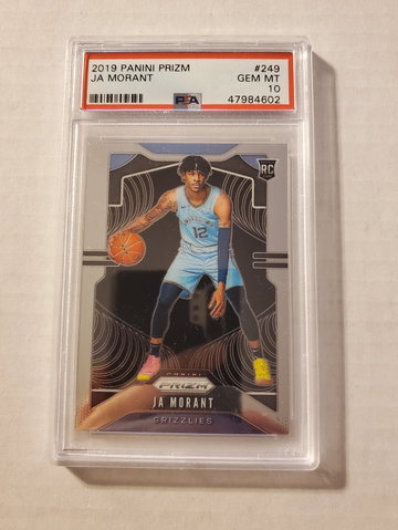 Ja Morant 2019 Prizm RC PSA 10