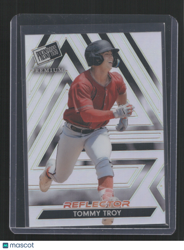 2024 Press Pass TOMMY TROY #47 /35SILVER REFLECTOR SN,SP,/35