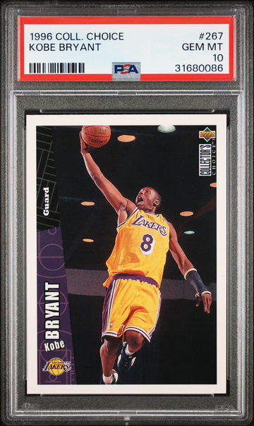 1996 Upper Deck Collector's Choice Kobe Bryant #267 PSA 10