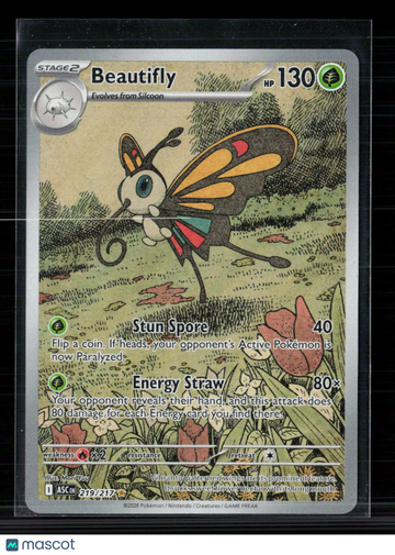 Pokemon 2026 Mega Evolution – Ascended Heroes Beautifly #219/217