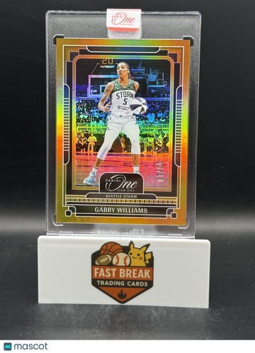 2024 Panini One and One Gabby Williams #90 Gold /10