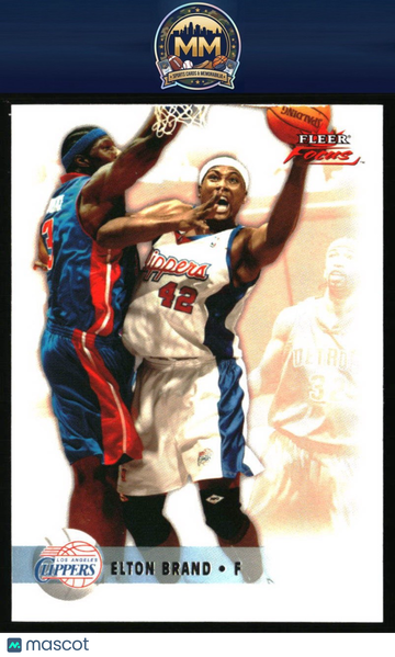 2003-04 Fleer Focus Elton Brand #120 Los Angeles Clippers
