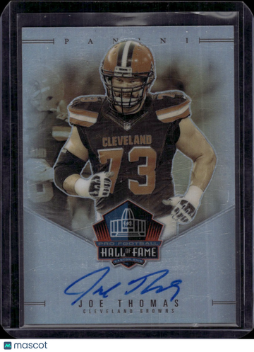 2023 Panini Prizm Pro Football Hall of Fame Joe Thomas #JT Gold /50
