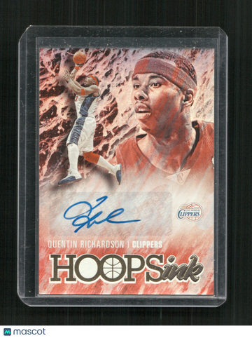 2020-21 Hoops Quentin Richardson #HI-QRI Hoops Ink AU