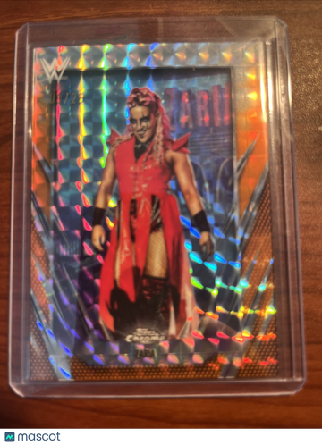 2026 Topps Chrome WWE Zaria #158 Orange Parallel/Variety