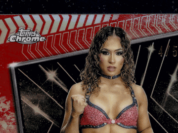 2026 Topps Chrome WWE NXT Lola Vice #NXT-LOL Red Refractor /5