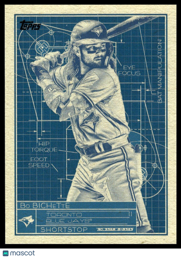 2024 Topps Bo Bichette #SB-21 Superstar Blueprint