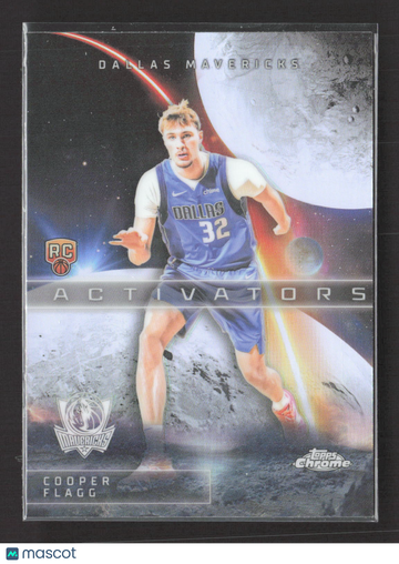 2025 Topps Chrome Activators Cooper Flagg #AC-11 Refractor RC