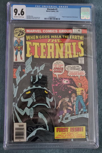 The Eternals #1, Origin and 1st Appearance of the Eternal