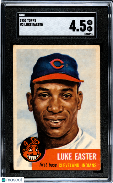1953 Topps Luke Easter #2 SGC 4.5