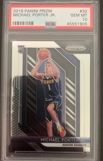 Michael Porter Jr. 2018 Panini Prizm PSA 10