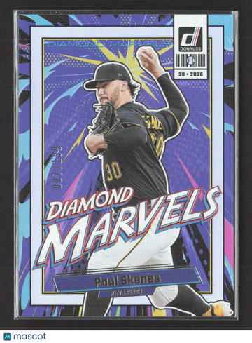 2026 Donruss Diamond Marvels Paul Skenes #5 /199