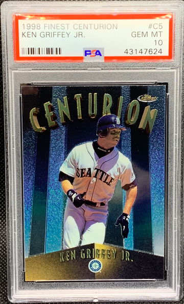 1998 Finest CENTURION Ken Griffey Jr /500 PSA 10 GEM MINT!