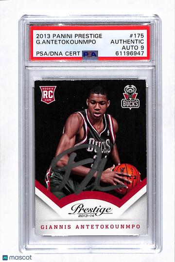 2013 Panini Prestige Giannis Antetokounmpo #175 PSA A