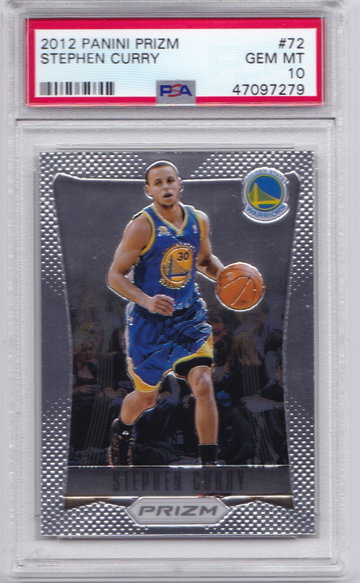 Stephen Curry 2012 Prizm PSA 10