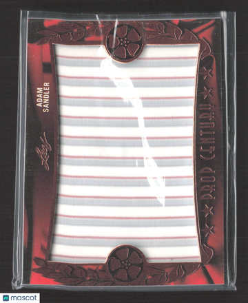 2017 Leaf Prop Century Adam Sandler Wadrobe Relic #pC-01