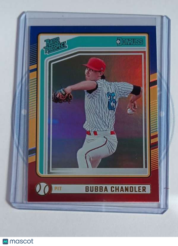 2024 Donruss - Red and Blue Bubba Chandler #165