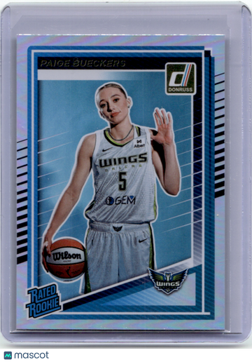 Paige Bueckers 2025 Panini Donruss Holo Silver Parallel/Variety #86