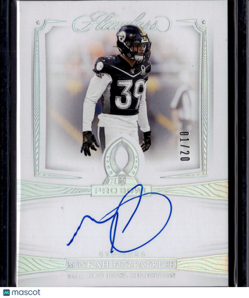 2021 Panini Flawless Pro Bowl Ink Minkah Fitzpatrick #PBI-MF1 /20