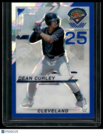 2025 Panini Prizm Prospect Edition Dean Curley #148 Blue Ice /299