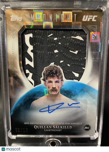 2026 Topps Midnight UFC Quillan Salkilld #RRA-QS Refractor /25 Short Print Parallel/Variety Rookie Insert Low Pop Rookie