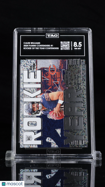 2024 Panini Contenders Caleb Williams #1 TAG 8.5