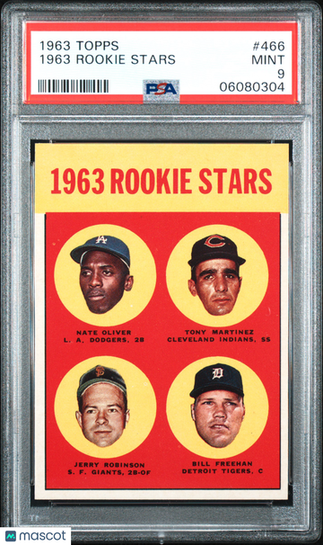 1963 Topps 1963 Rookie Stars #466 PSA 9