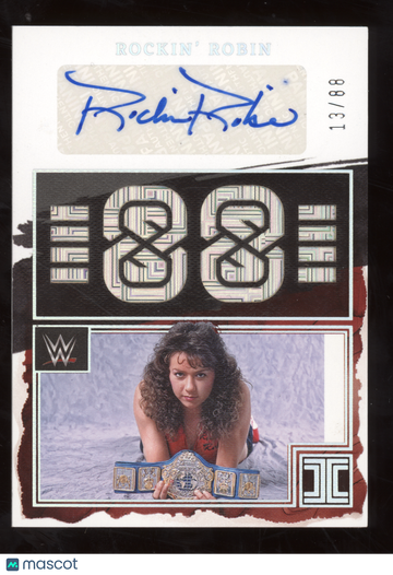 2023 Panini Impeccable WWE Championship Debuts Signature Rockin' Robin #CD-RRB /88