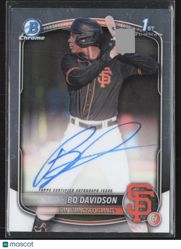 2025 Bowman Chrome Bo Davidson #CPA-BD