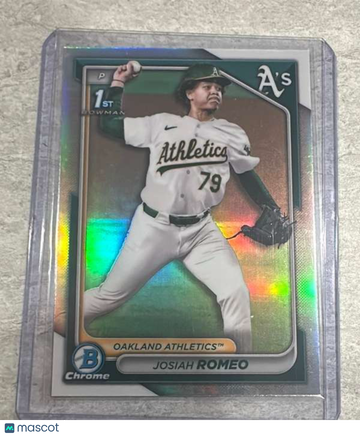 2024 Bowman Draft - Chrome Refractor Josiah Romeo #BDC-184