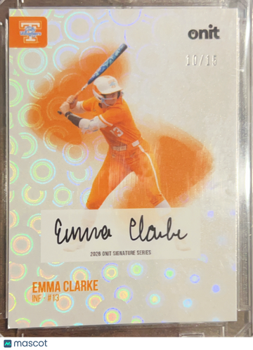 2023 Onit Signature Series Emma Clarke #S-4 Holo /15