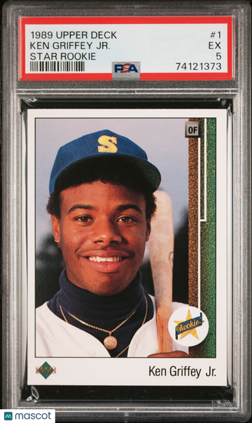 1989 Upper Deck Ken Griffey JR. #1 Star Rookie PSA 5