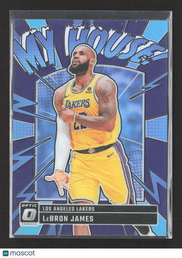 2025 Panini Donruss Optic My House! LeBron James #3 Blue
