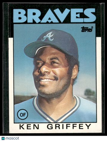 1986 Topps Traded Ken Griffey #41T