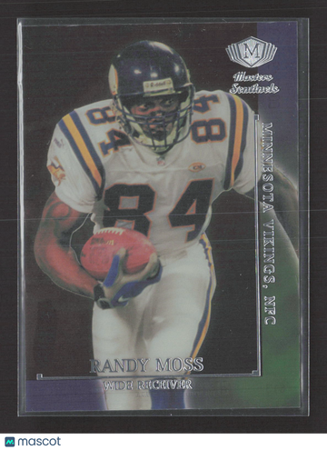 2000 Collector's Edge Masters Sentinels Randy Moss #S13