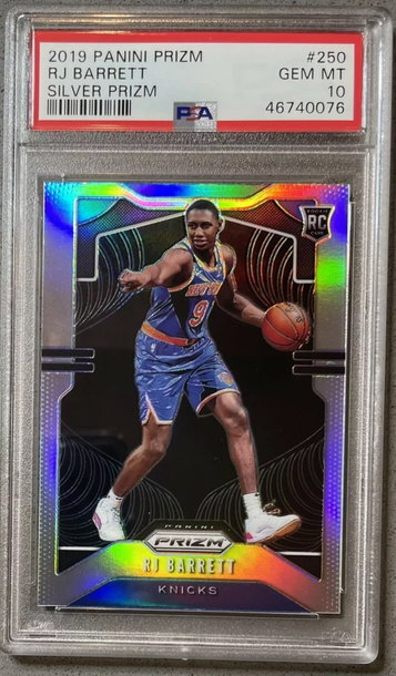 2019-20 Prizm Silver RJ Barrett PSA 10