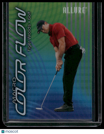 2025 Upper Deck Allure SE Macro Color Flow Tiger Woods #CF2-2