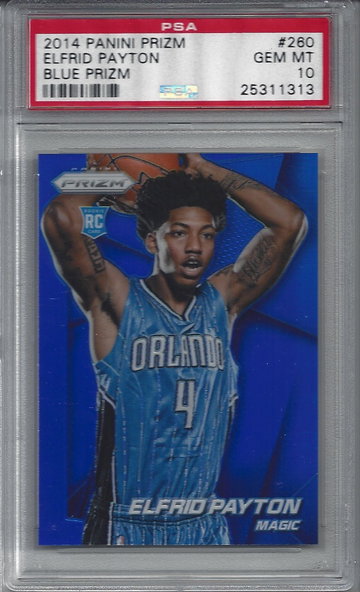 2014 Prizm Blue Prizm /99 Elfrid Payton (RC) PSA 10