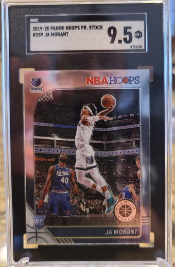 2019-20 Hoops Private Stock Ja Morant SGC 9.5
